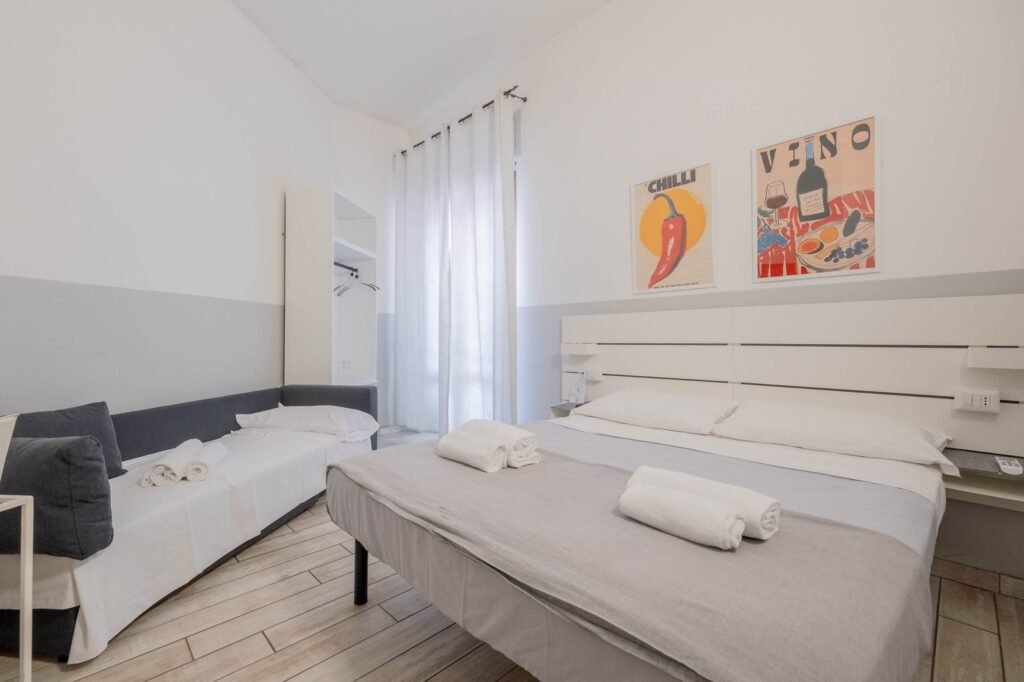 Divano letto camera tripla